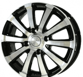 Диски Р 16 (6,5J*16H2 5*114.3 et46 dia67,05) черный ТЗСК (Kia Ceed)